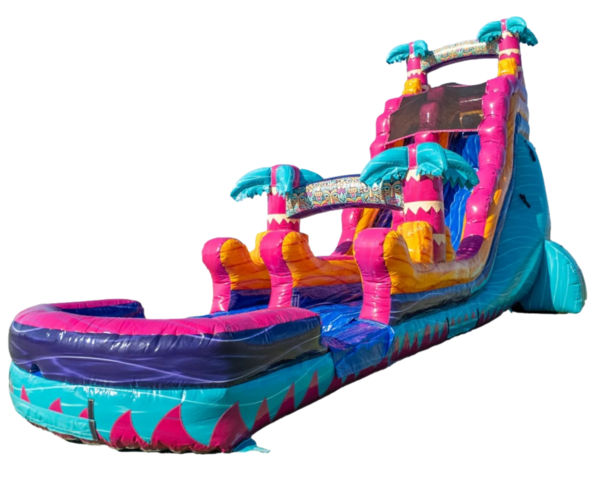 22FT TIKI RUSH SLIDE W/ POOL