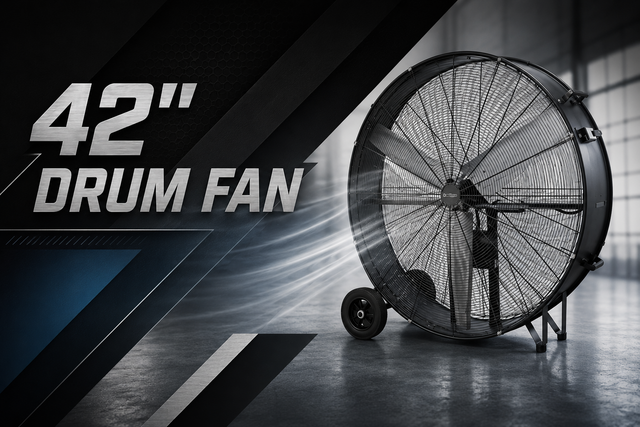 42 INCH DRUM FAN
