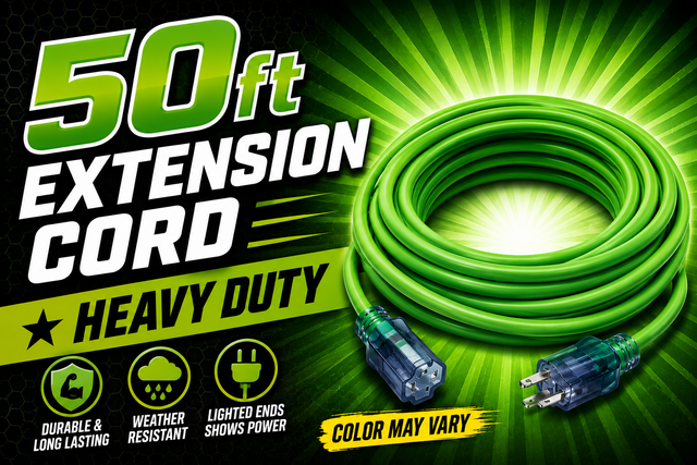 1 - 50FT EXTENSION CORD RENTAL