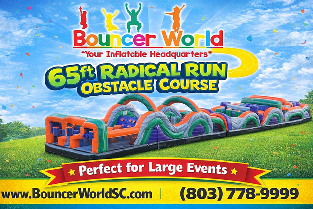 65FT RADICAL RUN OBSTACLE COURSE