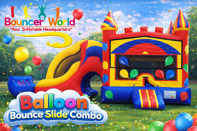 BALLOON BOUNCE SLIDE COMBO