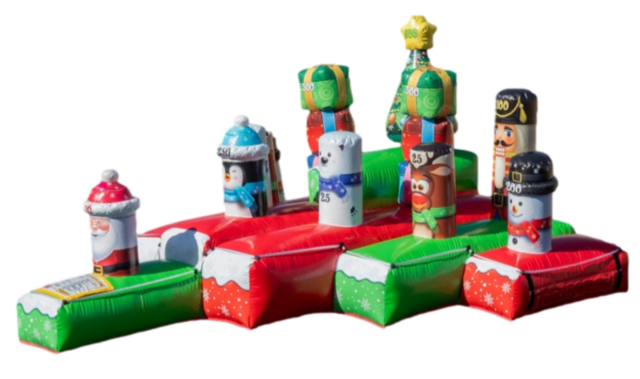 CHRISTMAS HULA HOOP TOSS