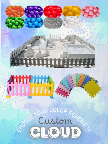 CUSTOM CLOUD PLAY CENTER