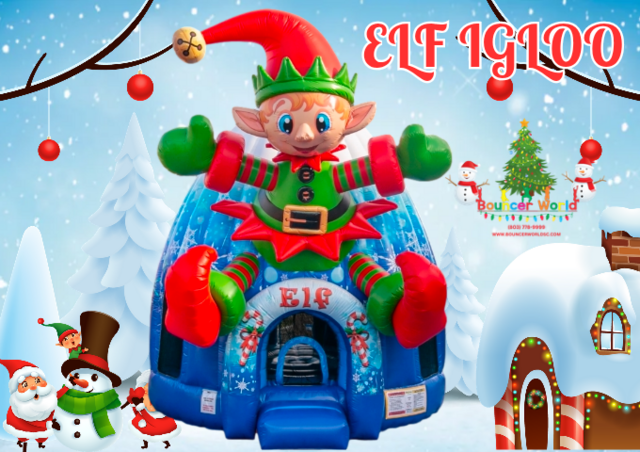 ELF IGLOO BOUNCE HOUSE