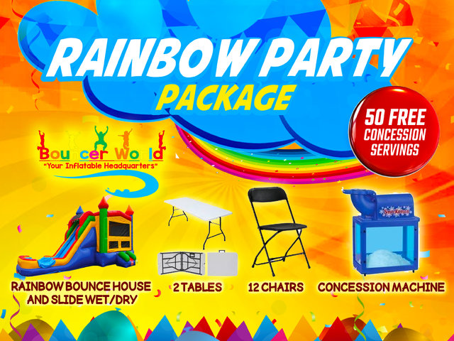 RAINBOW PARTY PACKAGE