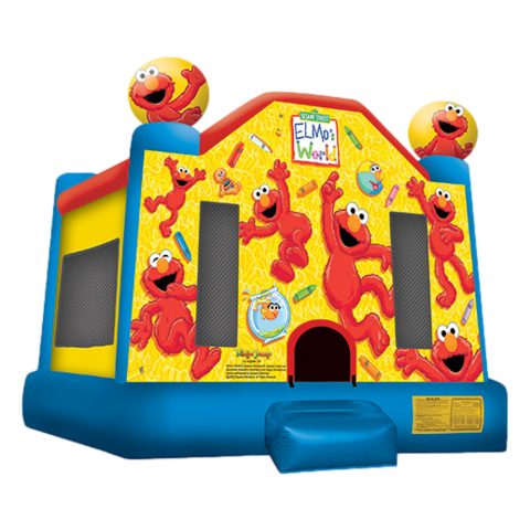 SESAME STREET ELMO'S WORLD BOUNCE HOUSE