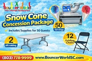 SNOW CONE CONCESSION PACKAGE