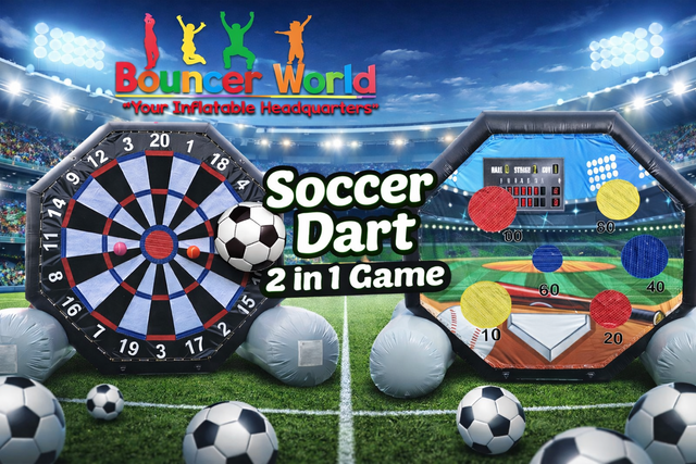 INFLATABLE SOCCER DART GAME