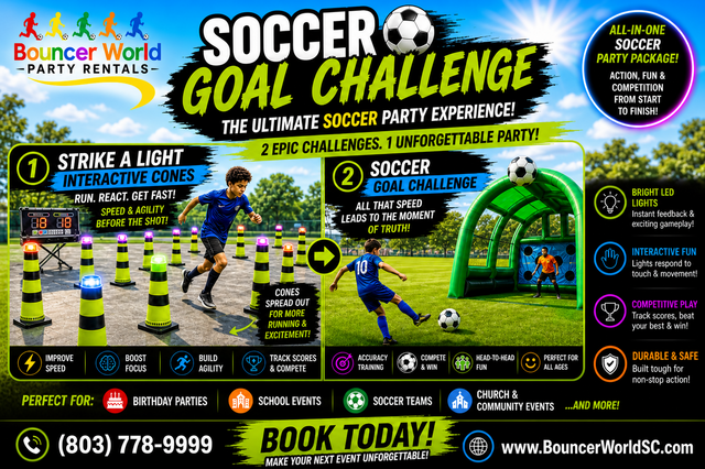 SOCCER GOAL PARTY PACKAGE