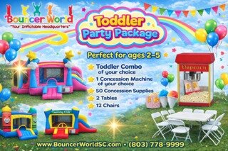 TODDLER PARTY PACKAGE