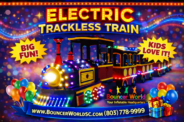 Electric Trackless Train