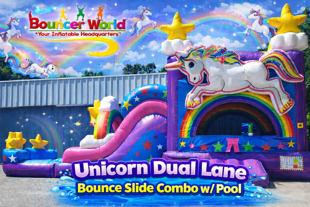 UNICORN DUAL LANE COMBO W/ POOL