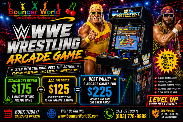 WWE WRESTLING ARCADE GAME