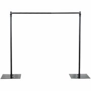 6-8' x 10' Adjustable Heavy Duty Pipe and Drape Backdrop Stand