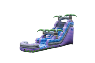 18' PURPLE CRUSH SLIDE W/ POOL<marquee><FONT COLOR = RED>COMING IN 2024</MARQUEE></FONT>