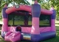 USED PINK CASTLE BOUNCE HOUSE USED PINK CASTLE BOUNCE HOUSE