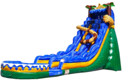 20' JAGUAR SPLASH SLIDE W/ POOL