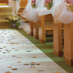 25' Aisle Runner - Polyester- White Only 25' Aisle Runner - Polyester- White Only