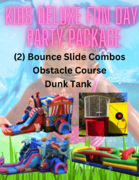 KIDS DELUXE FUN DAY PARTY PACKAGE - 4PC PACKAGE