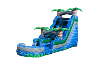 18' BLUE LAGOON SLIDE W/ POOL<marquee><FONT COLOR = RED>COMING IN 2024</MARQUEE></FONT>