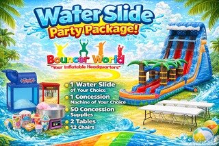 1 WATER SLIDE PARTY PACKAGE