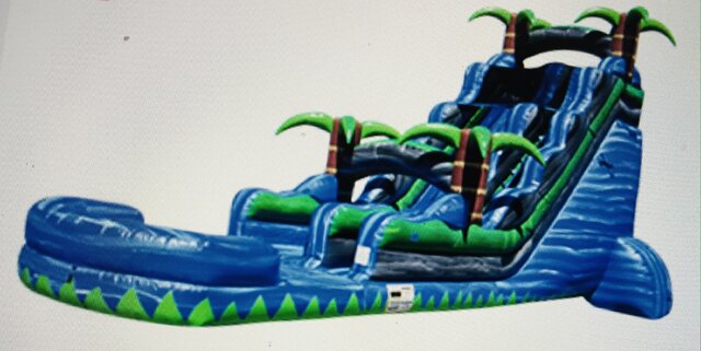 Blue Mountain 20' Dual Lane Water Slide