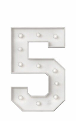 Marquee Numbers 5