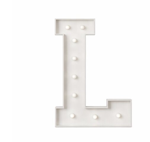 Marquee Letters L