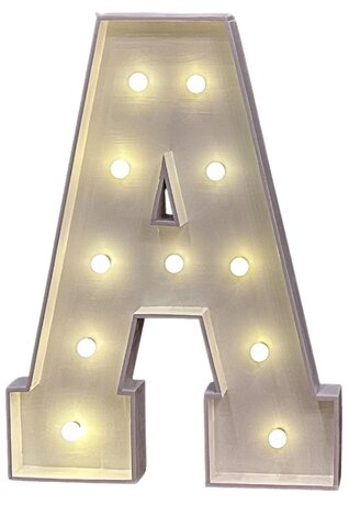 Marquee Letters A