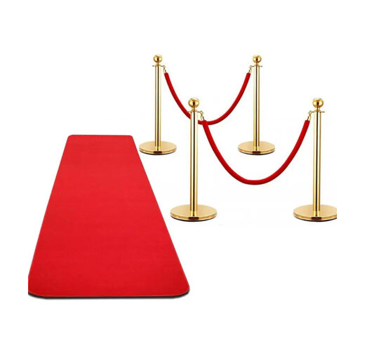 Red Carpet & Stanchions 