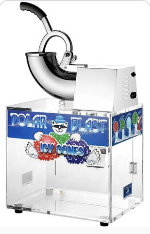 Snow cone machine