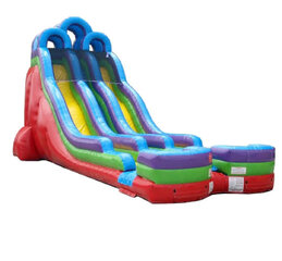 24ft Dual Lane Slide 