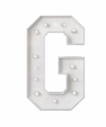 Marquee Letters G
