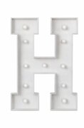 Marquee Letters H