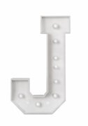 Marquee Letters J