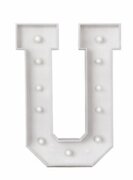 Marquee Letters U