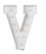 Marquee Letters V