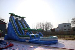 Picture of Blue Crush Double Lane Water Slide 22ft