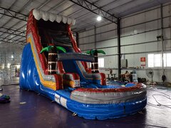 Picture of  19ft Red Wave Waterslide