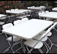 6' Table with 6 chairs