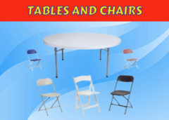 Tables and Chairs