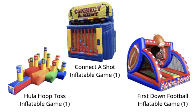Inflatable Game Rentals Dallas TX