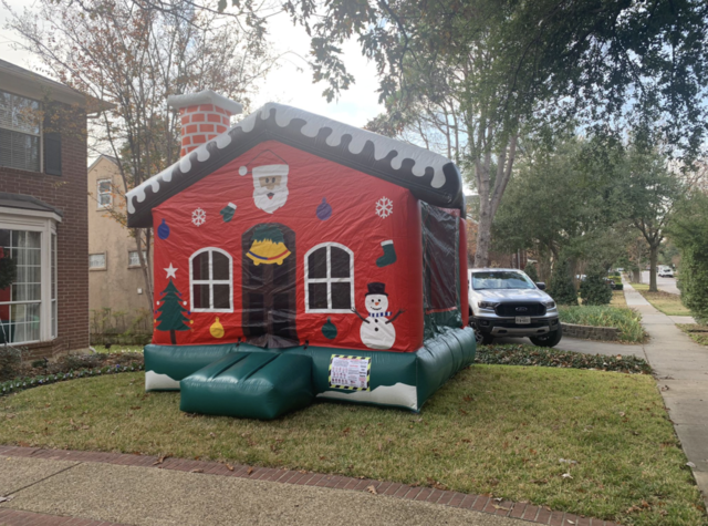 Christmas Bounce House Rental Dallas TX