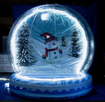 Human Snow Globe Rental Dallas TX