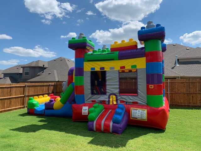 Lego Land Bounce House Rental Dallas TX