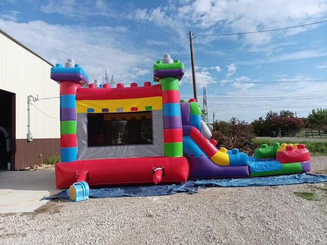 Bounce House of Lego in Dallas TX