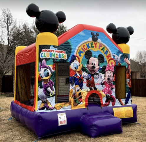 Mickey Mouse Clubhouse Bounce House Rental - CenTex Jump & Party