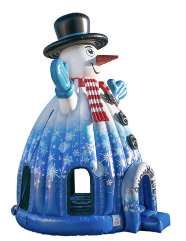 Snowman Igloo Bounce House Rental Dallas TX