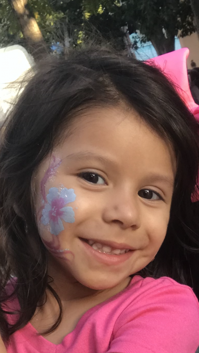 Glitter Face Painting in Dallas Texas