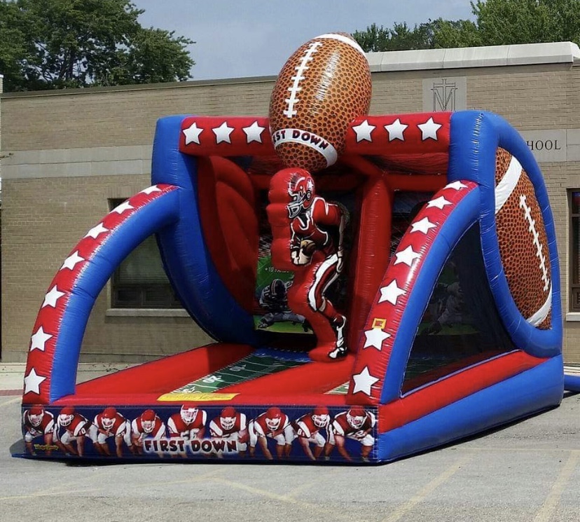 First Down Inflatable Football Game Dallas Tx